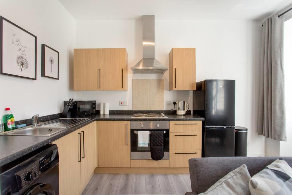 Modern & Bright 1 Bed For 4 Close To City Centre! EDI Kültér fotó